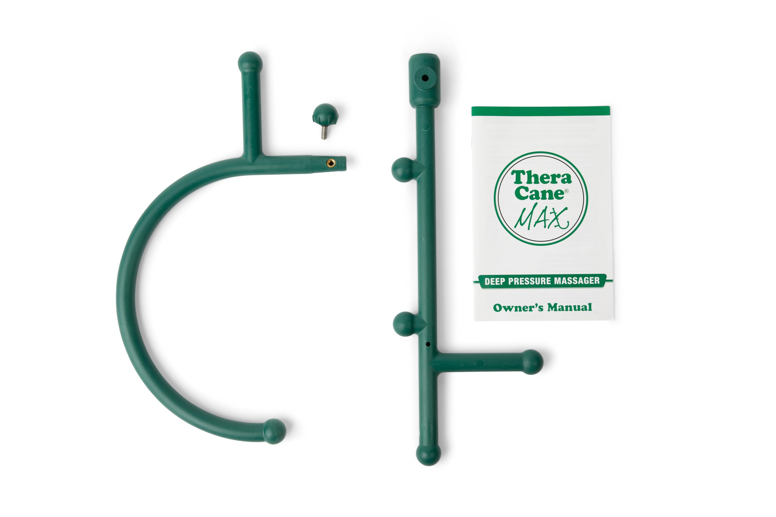 Thera Cane Max green hip quadriceps massage for post workout comfort