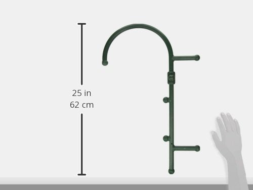 Thera Cane Max green in hand use demonstrating control and precision