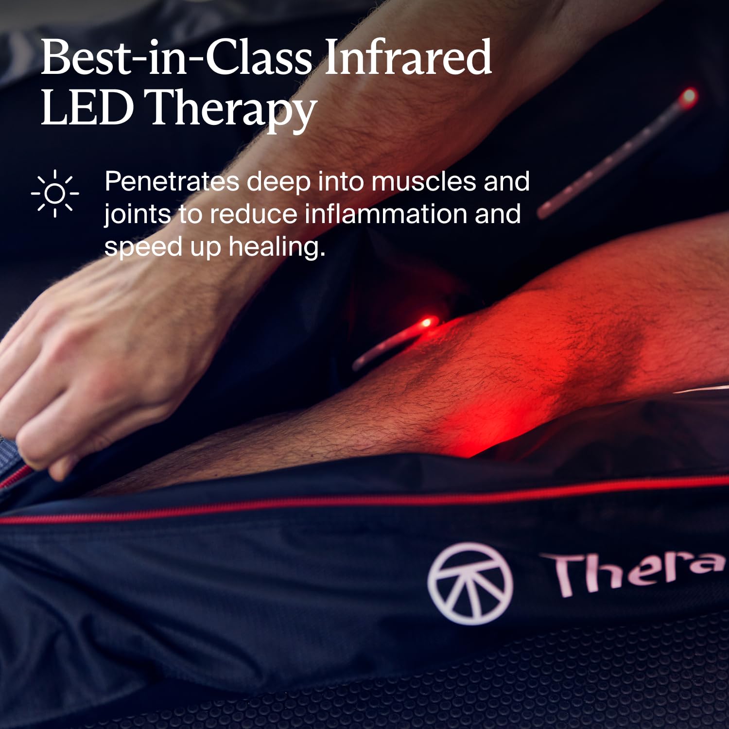 TheraBody JetBoots Pro Plus at‑home therapy setup for convenient use