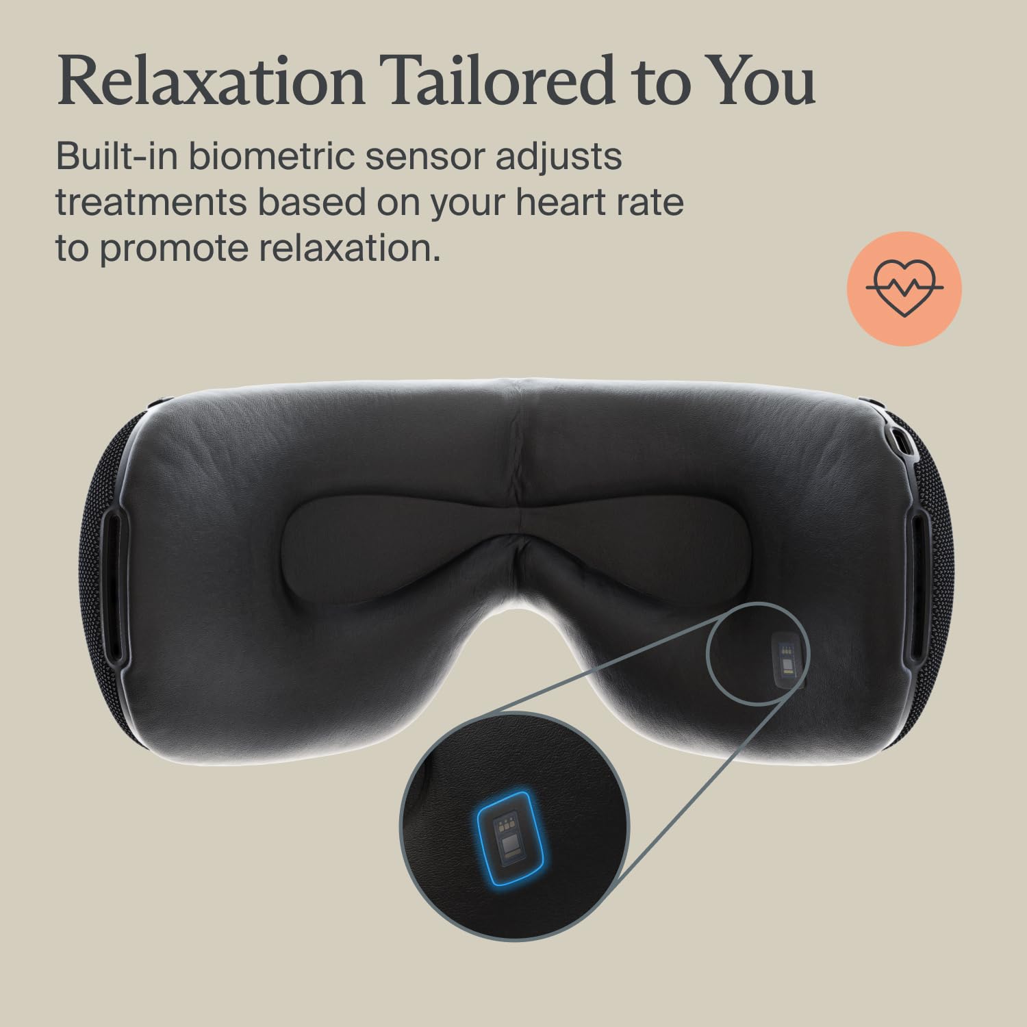 TheraGun SmartGoggles ideal for travel and night routines.