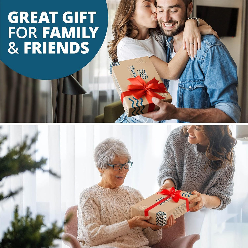 TheraFlow mejora la circulación en pies con amasado profundo.