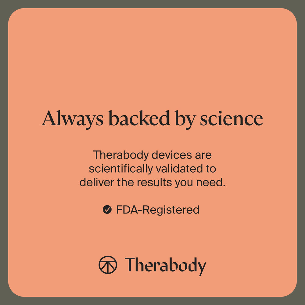 TheraGun Elite Bluetooth connectivity keeps settings synced for personalized routines.