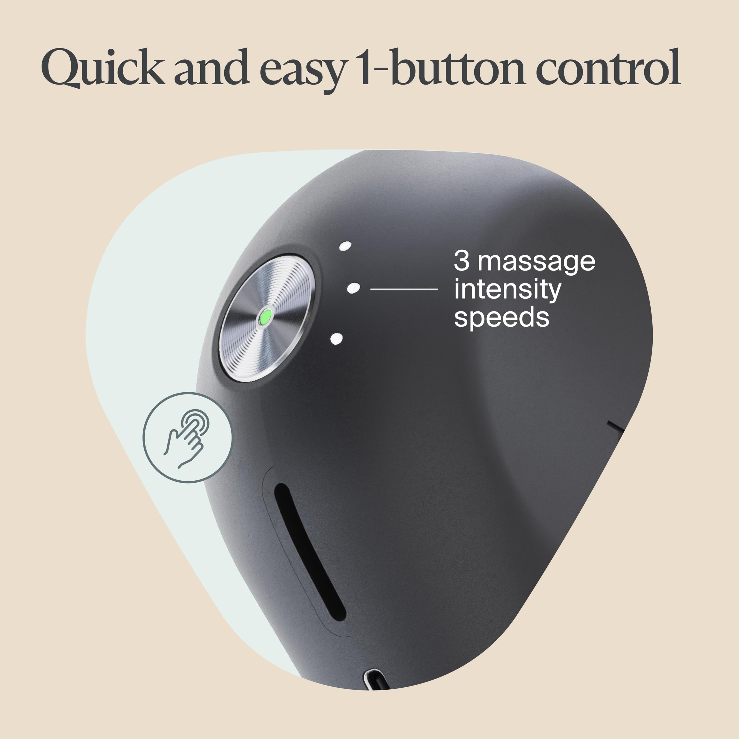 TheraGun Mini 3rd Gen Thumb attachment for lower back knots