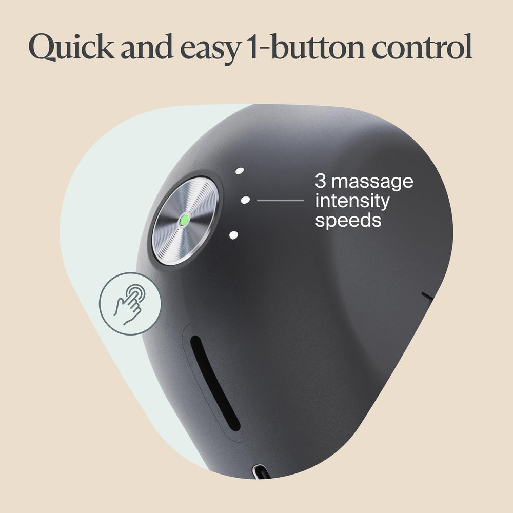 TheraGun Mini 3rd Gen Thumb attachment for lower back knots