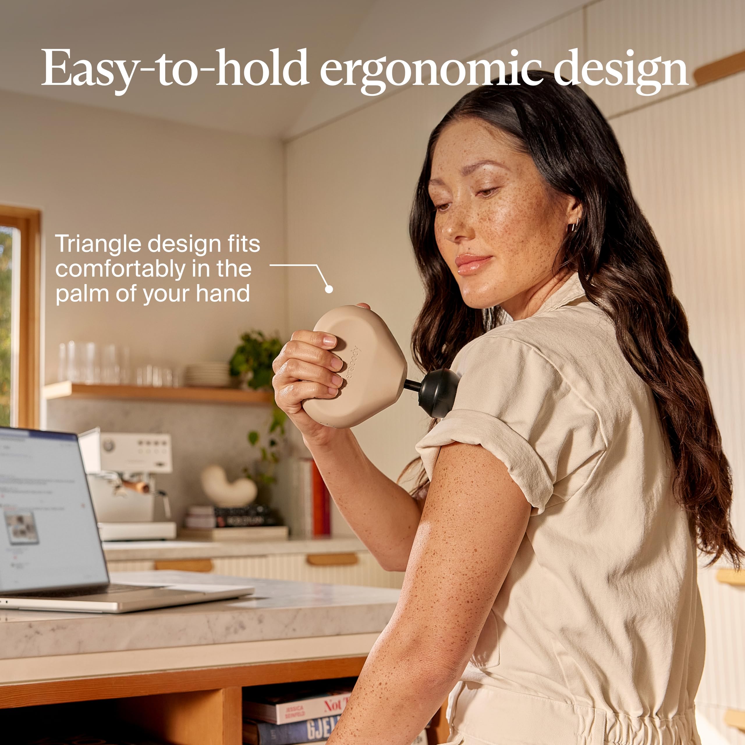 Long-lasting battery up to 180 minutes for on-the-go sessions.