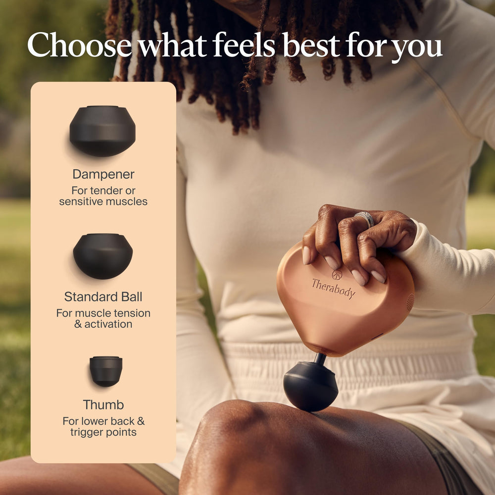 Theragun Mini USB-C charging for convenient power on the move.