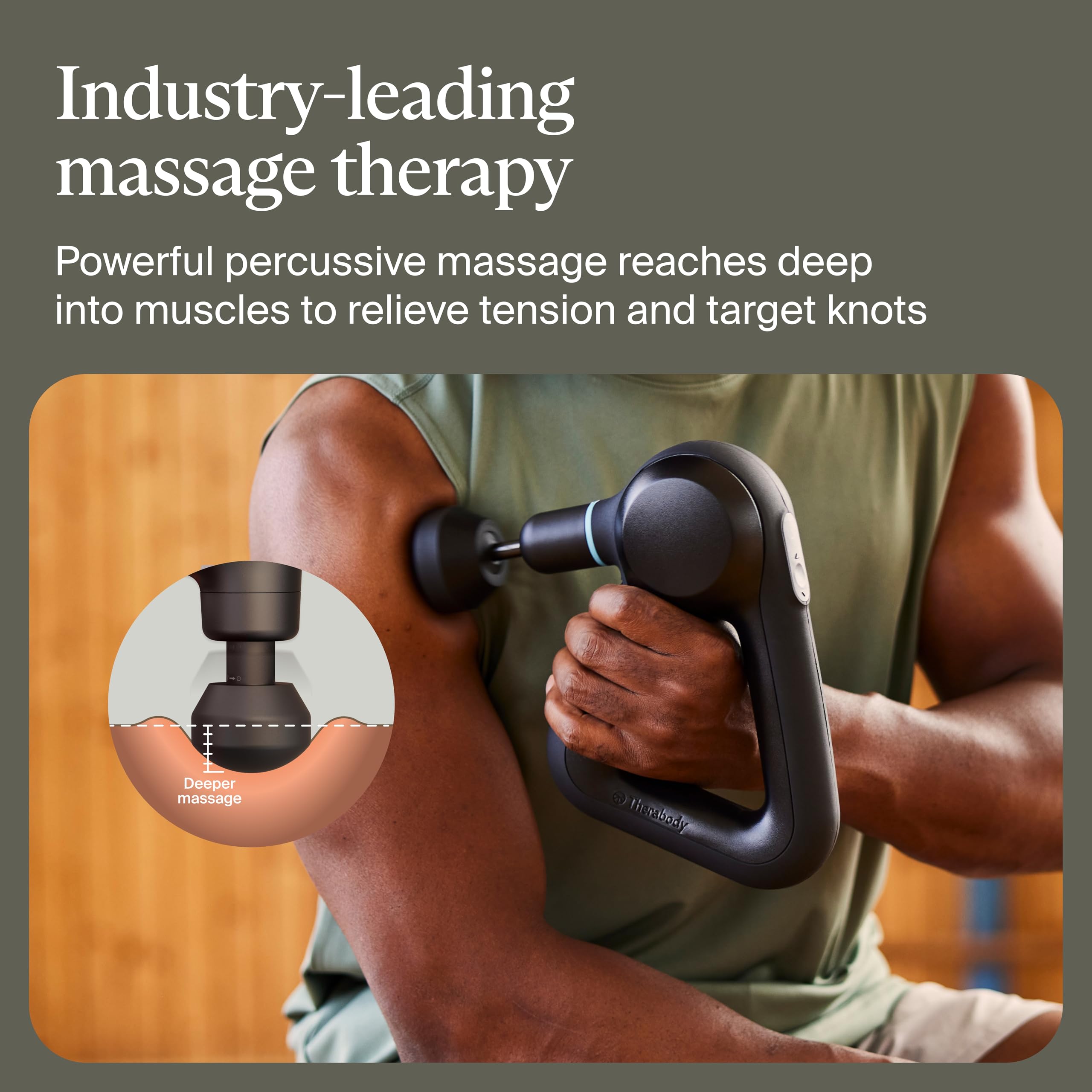 Theragun Prime Thumb attachment targets trigger points for focused relief.