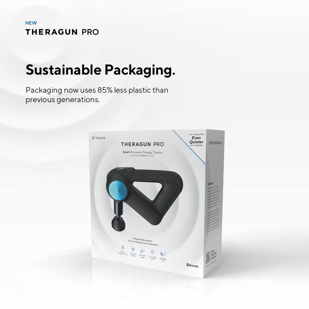TheraGun Pro app integration guiding routines for easy use