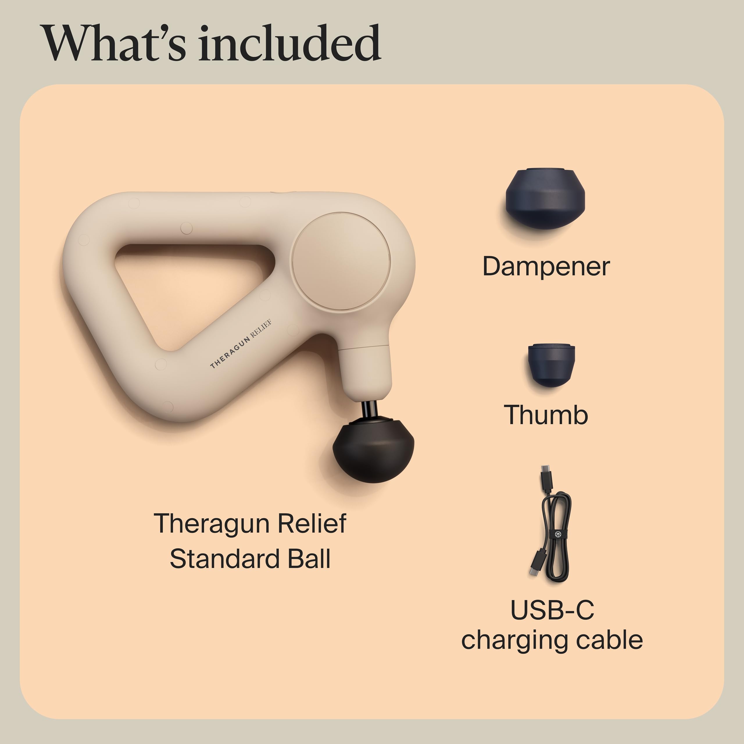 TheraGun Relief handheld-massage-gun supports post-activity recovery and relaxation.