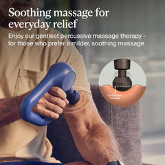 TheraGun Relief Thumb attachment for lower back knots and trigger points