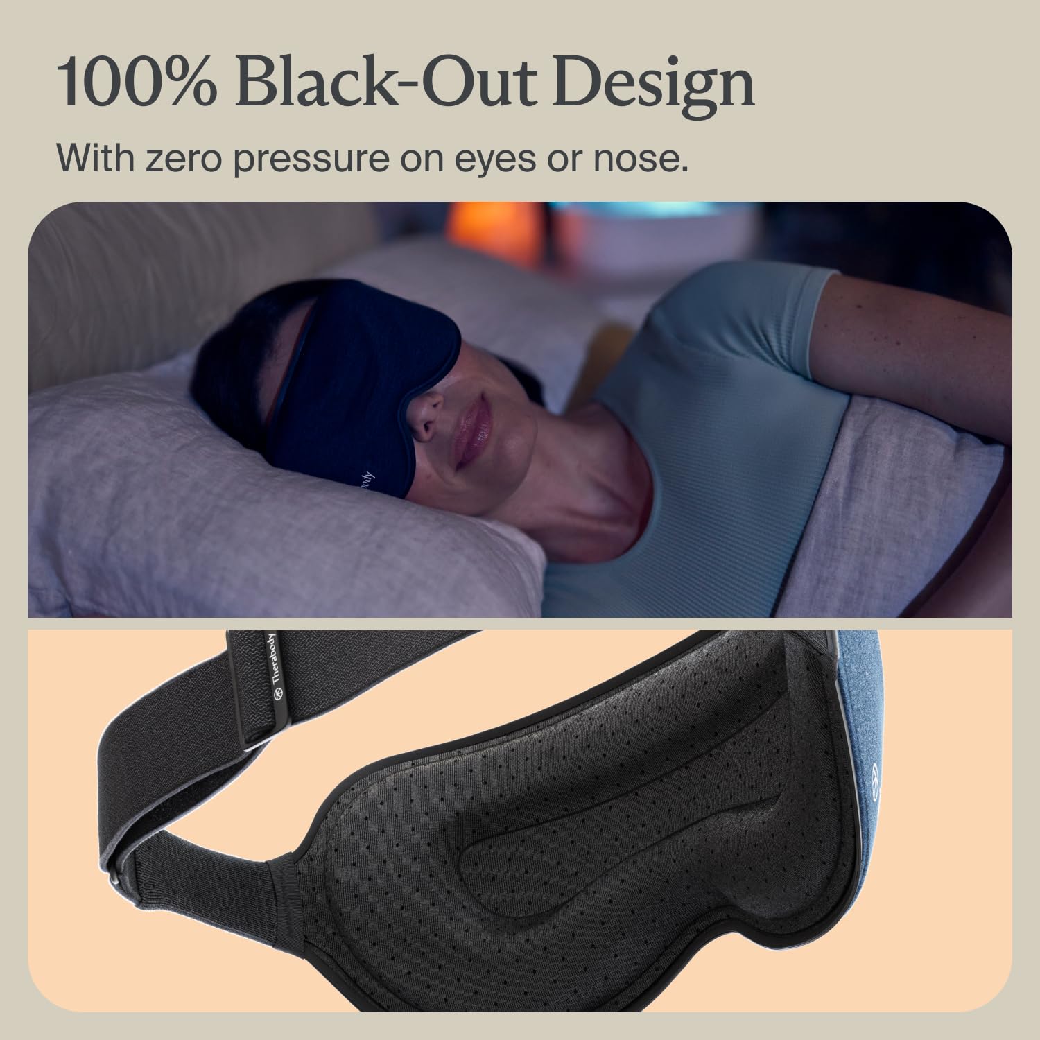 TheraGun Sleep Mask app integration demonstrates customizable routines.