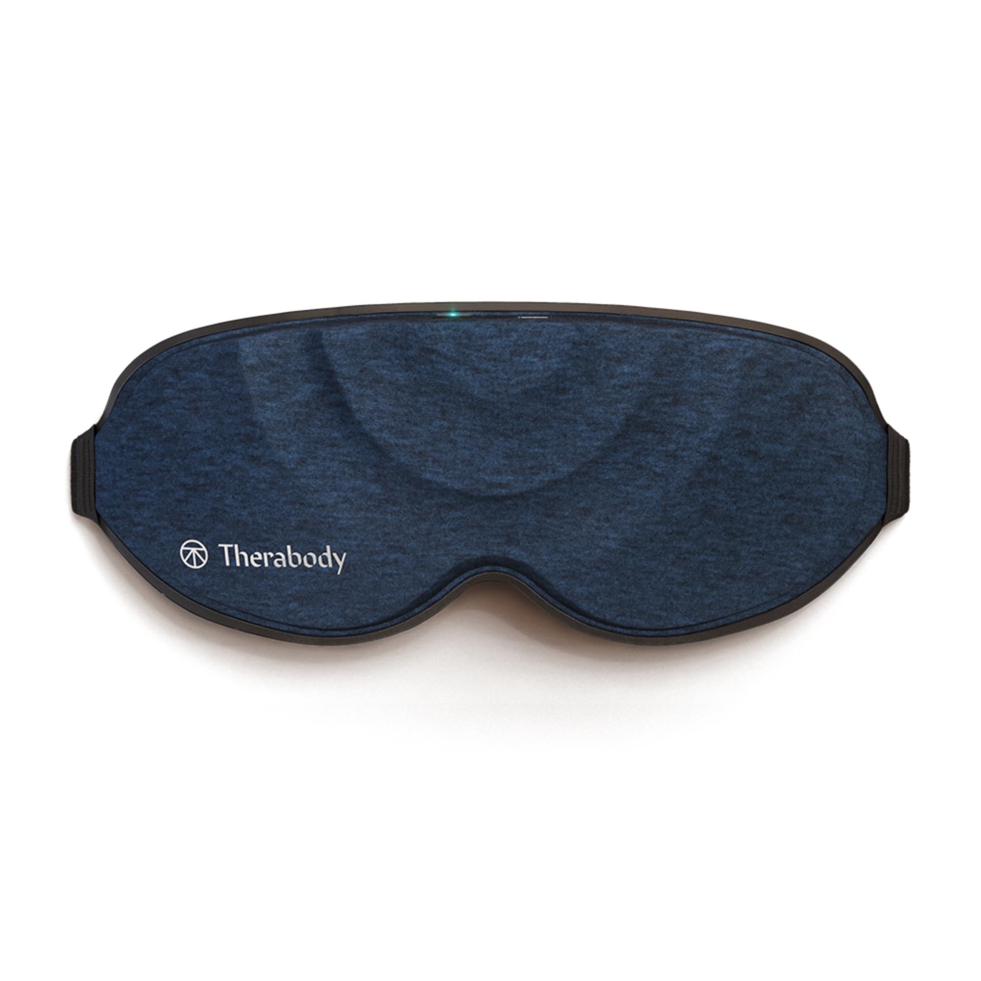 TheraGun Sleep Mask ultra-comfort close-up shows soft fabric for restful nights.