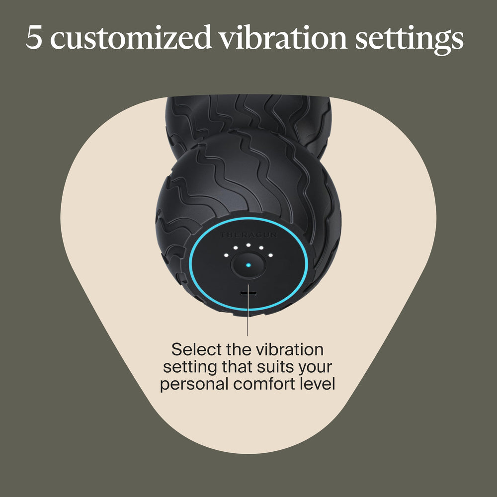 Compact design with built-in battery for cordless relief on the go.