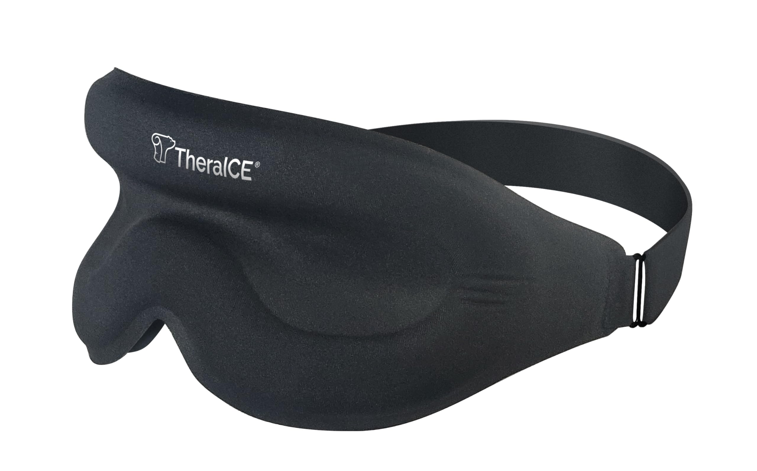 TheraICE Sleep Mask weighted comfort provides soothing pressure to aid relaxation.