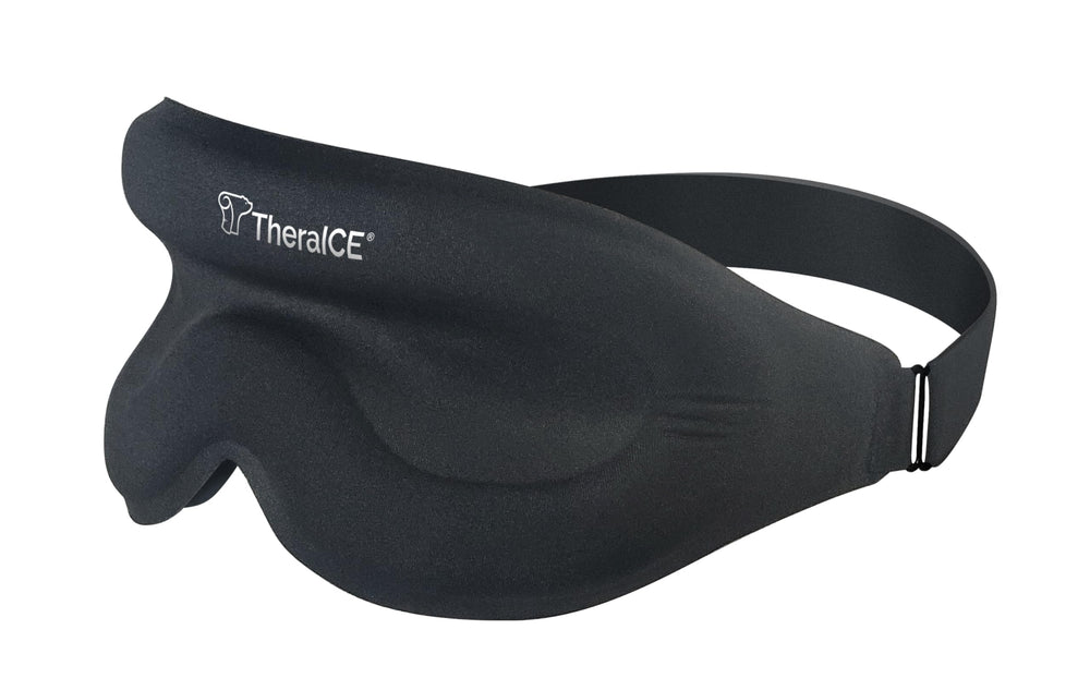 TheraICE Sleep Mask weighted comfort provides soothing pressure to aid relaxation.