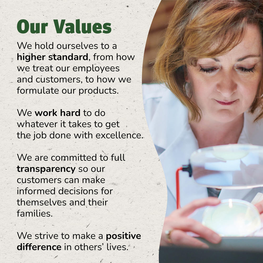 Theralac packaging highlights vegan and allergen-free attributes.