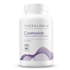 Theralogix Companion multivitamin bottle front for daily support.