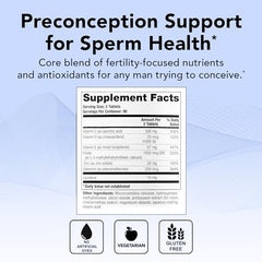 ConceptionXR tablets shown for sperm health support