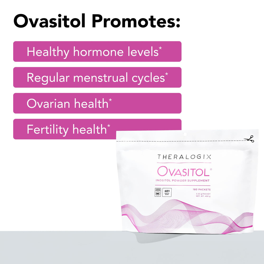 Theralogix Ovasitol daily-dose scoop with clear measurement