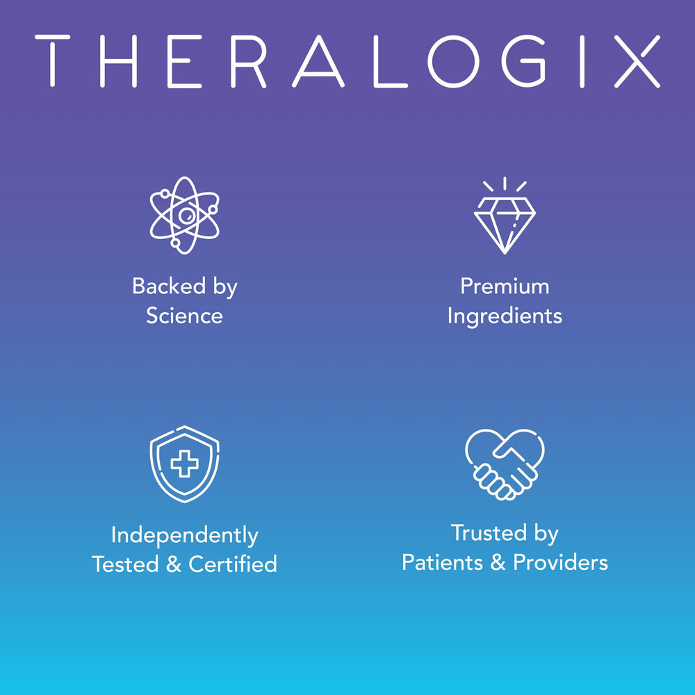 Third-party testing seal reassures quality and purity.