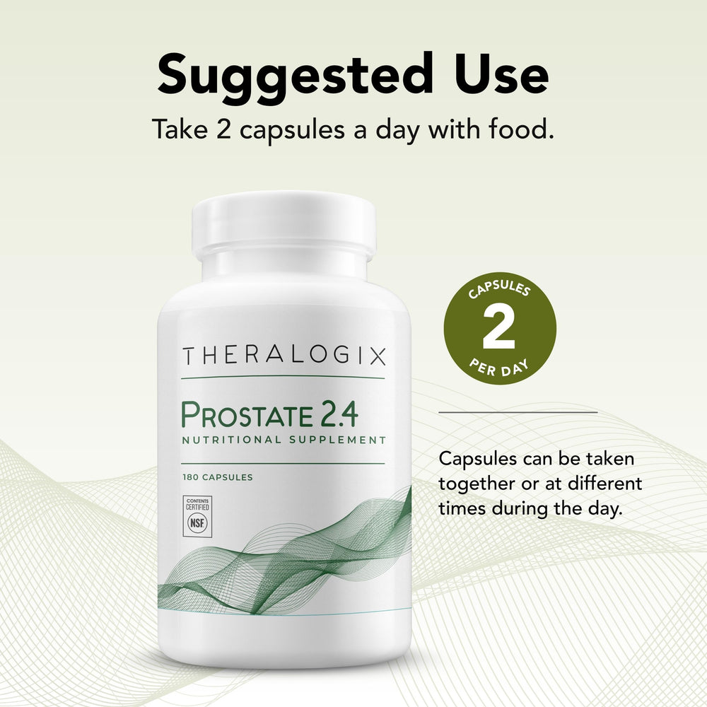 Theralogix Prostate 2.4 bottle with label details