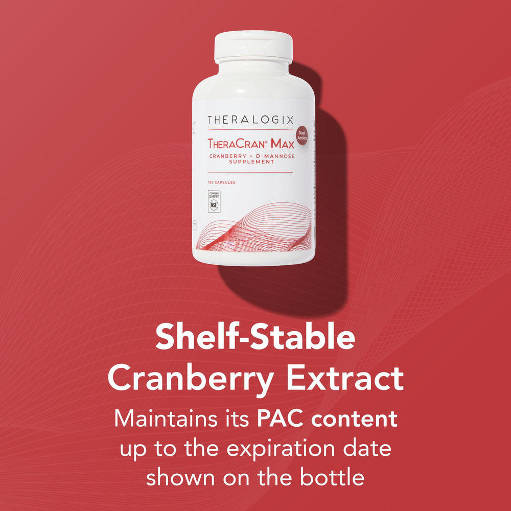 Two-capsule daily serving illustration for urinary tract health potential.