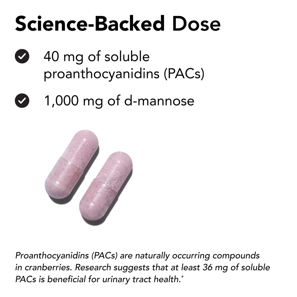 NSF-certified TheraCran Max packaging signals purity and quality.
