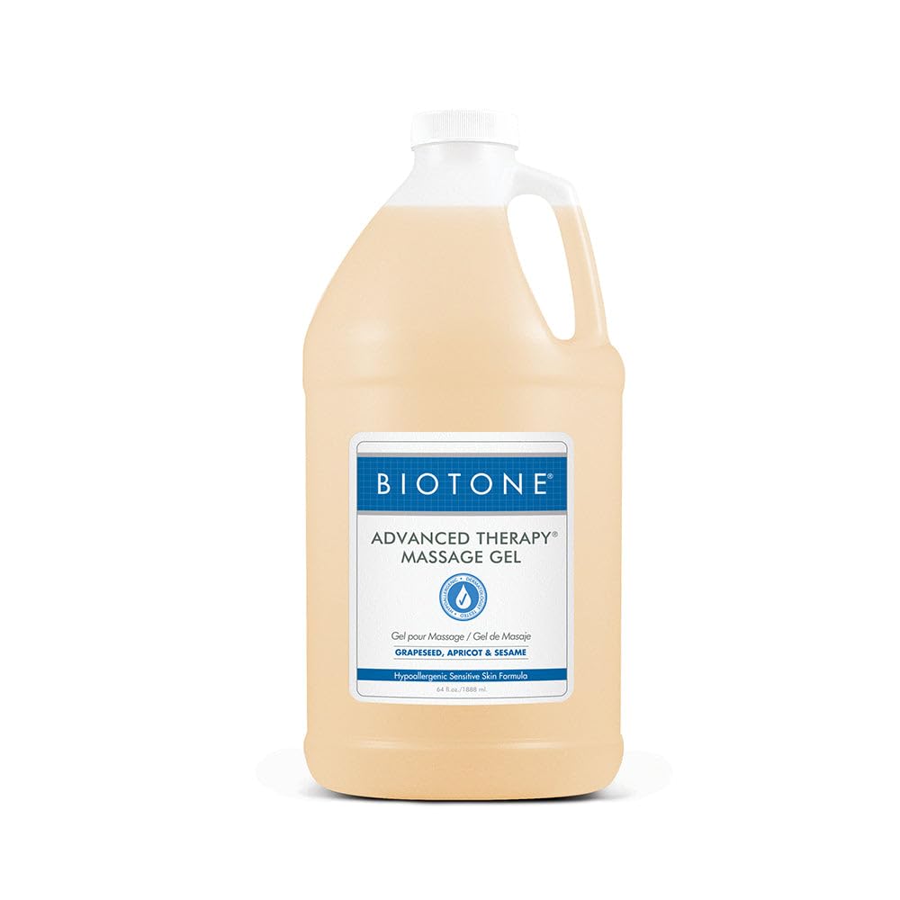 Therapy Best Buys Biotone Advanced Therapy Gel bottle for smooth glide and light, non-greasy finish.