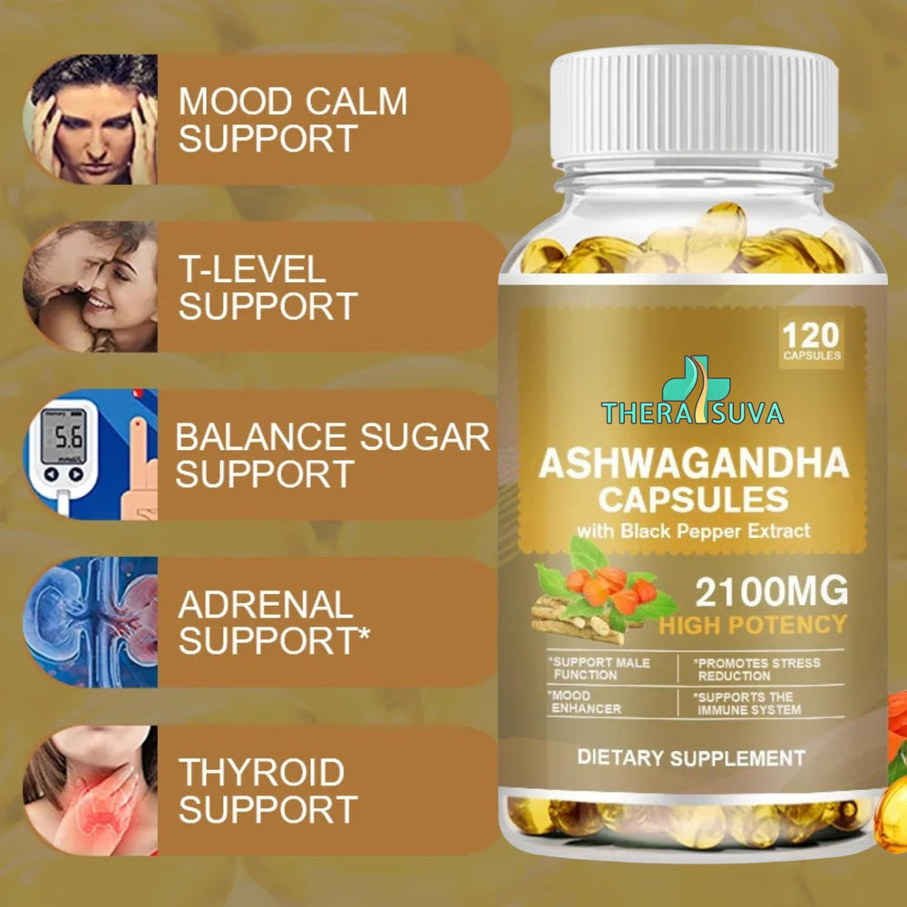 TheraSuva softgel capsules arranged for daily wellness use
