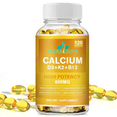 TheraSuva Extra Strength 4-in-1 bottle front view supports bone and immune wellness.