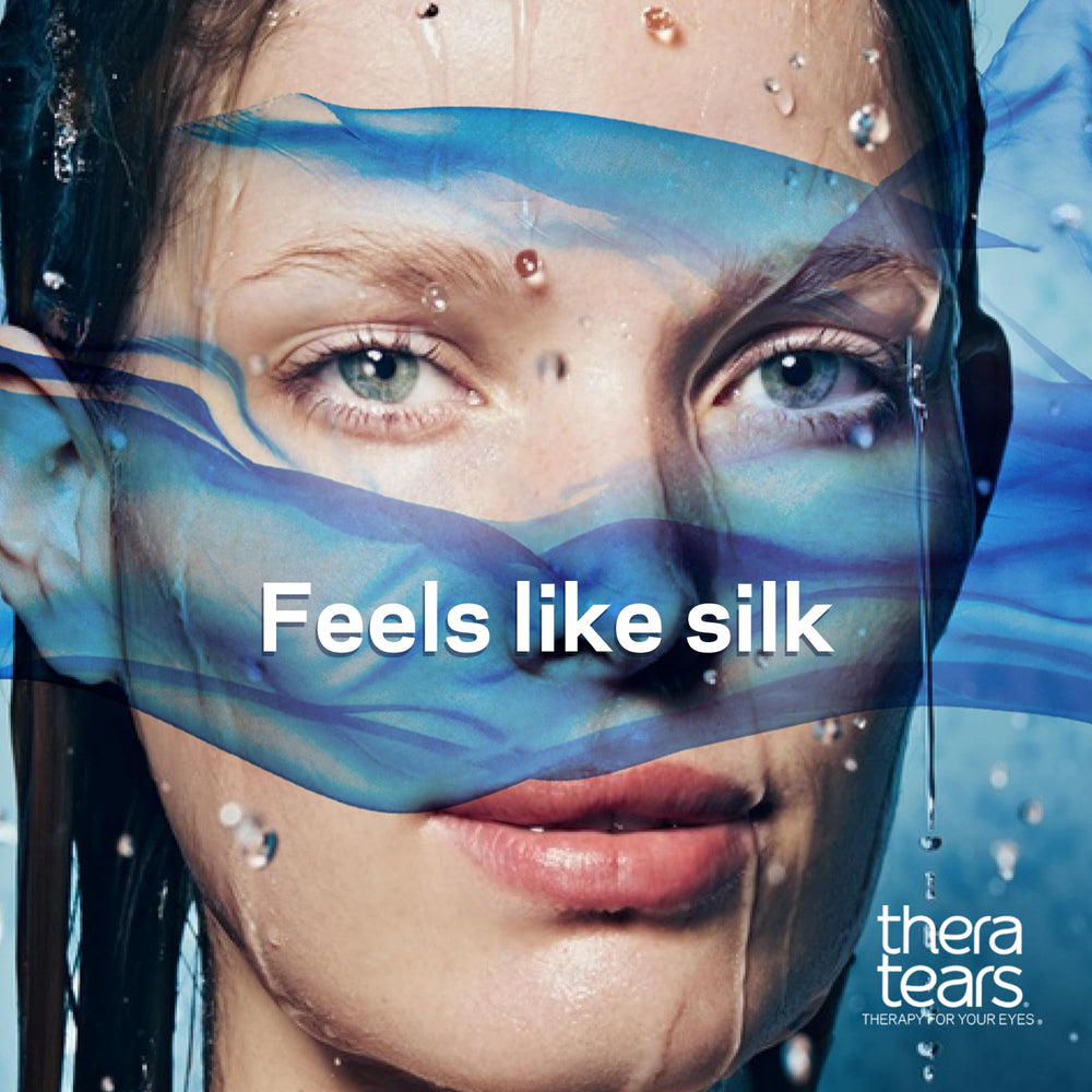 TheraTears preservative-free eye drops ideal for sensitive eyes.