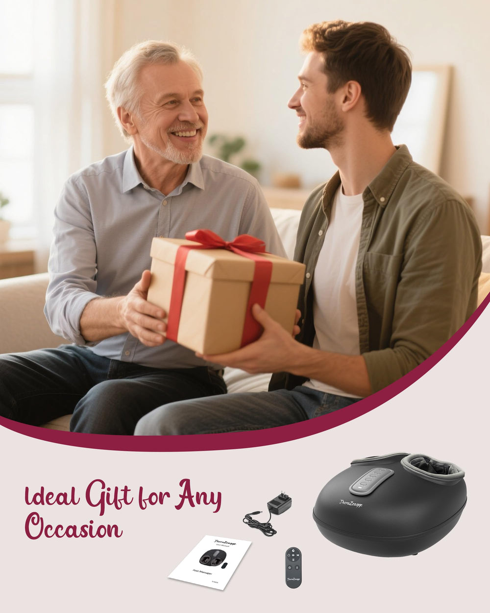 THERAZZAGGE ideal for home or office use.