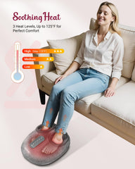 THERAZZAGGE full-coverage shiatsu massage across soles and arches