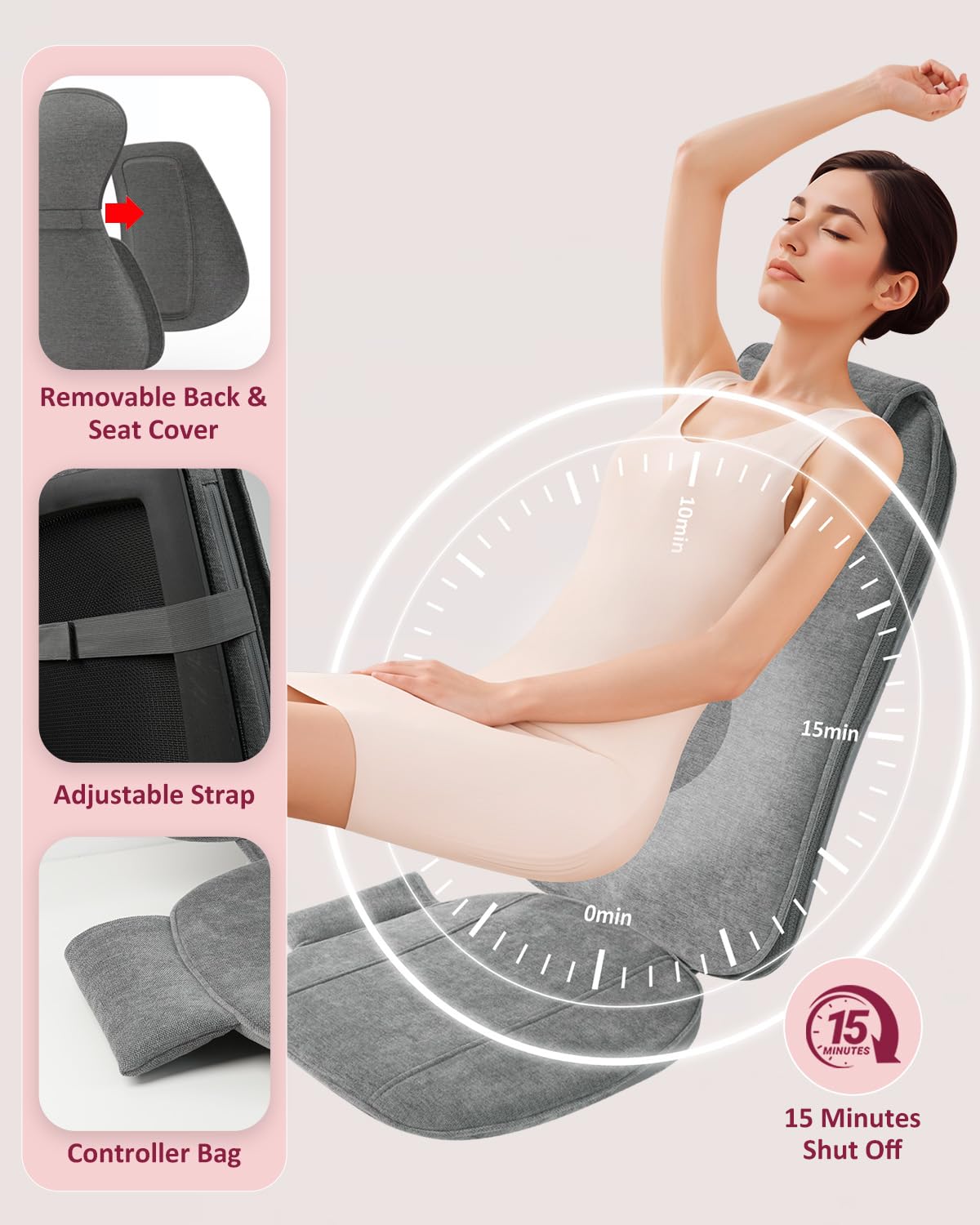 THERAZZAGGE intelligent remote control is easy to operate.