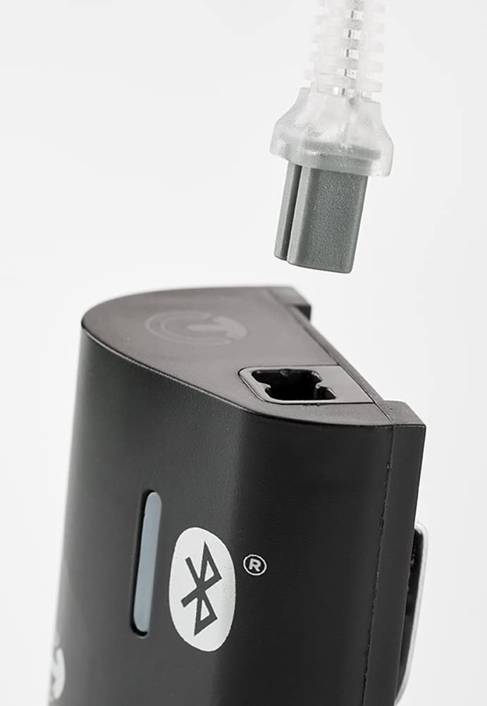 Therm-ic battery pack strapped to boot with Velcro for secure heat delivery