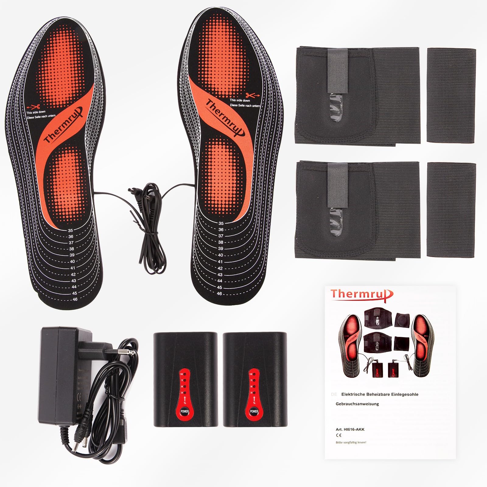 Thermrup 18cm heating surface provides wide coverage for focused warmth.