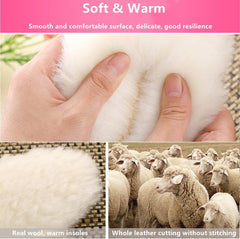 Thieaudio lambswool insole delivers plush cushioning for daily wear.
