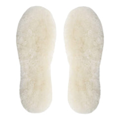 Thieaudio sheepskin insoles closeup show 30mm thick warmth and plush texture
