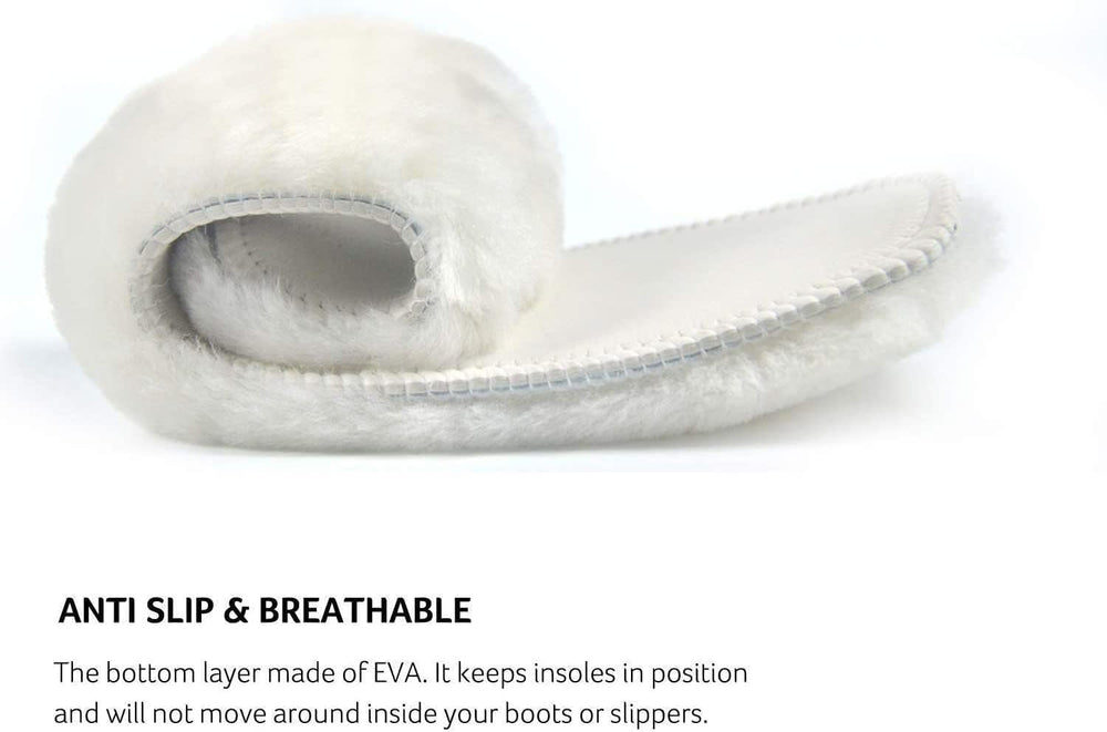 Thieaudio sheepskin insoles soft cozy lambskin add warmth and comfort.