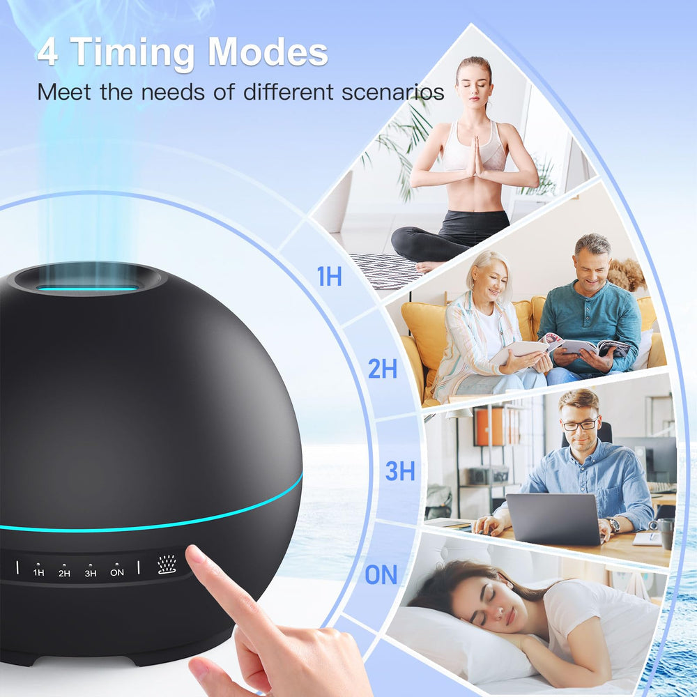THIMONES diffuser operates quietly at 20dB for peaceful environments.