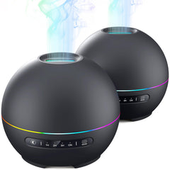 THIMONES two-pack diffuser front view shows compact desk-friendly design for busy workspaces.