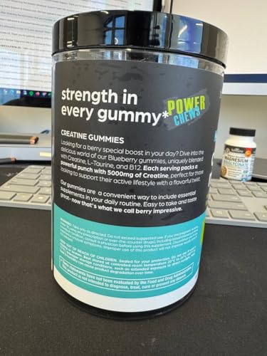 Gummies with taurine and B12 ingredients for sustained energy