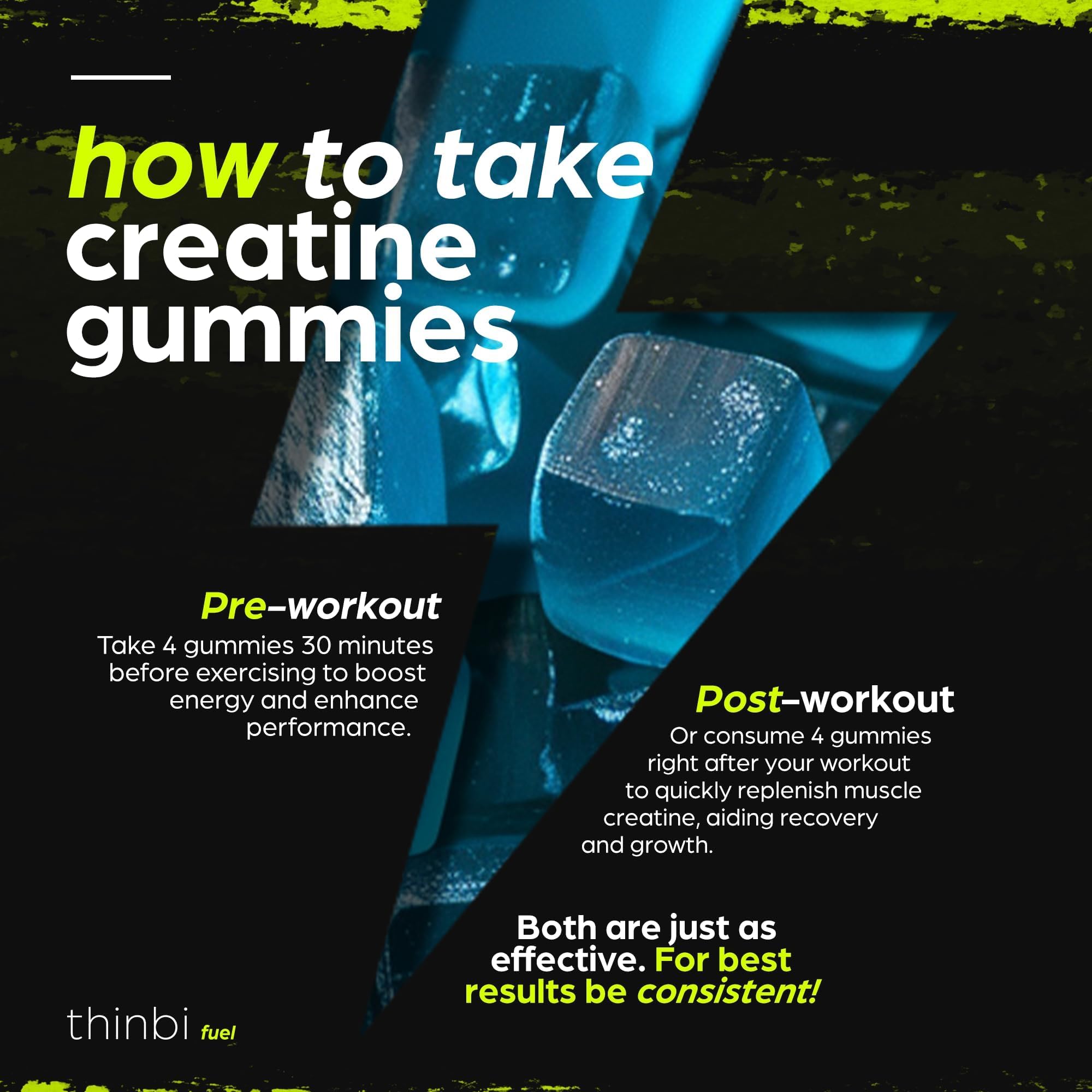 Vegan and halal symbols featured on Thinbi gummies
