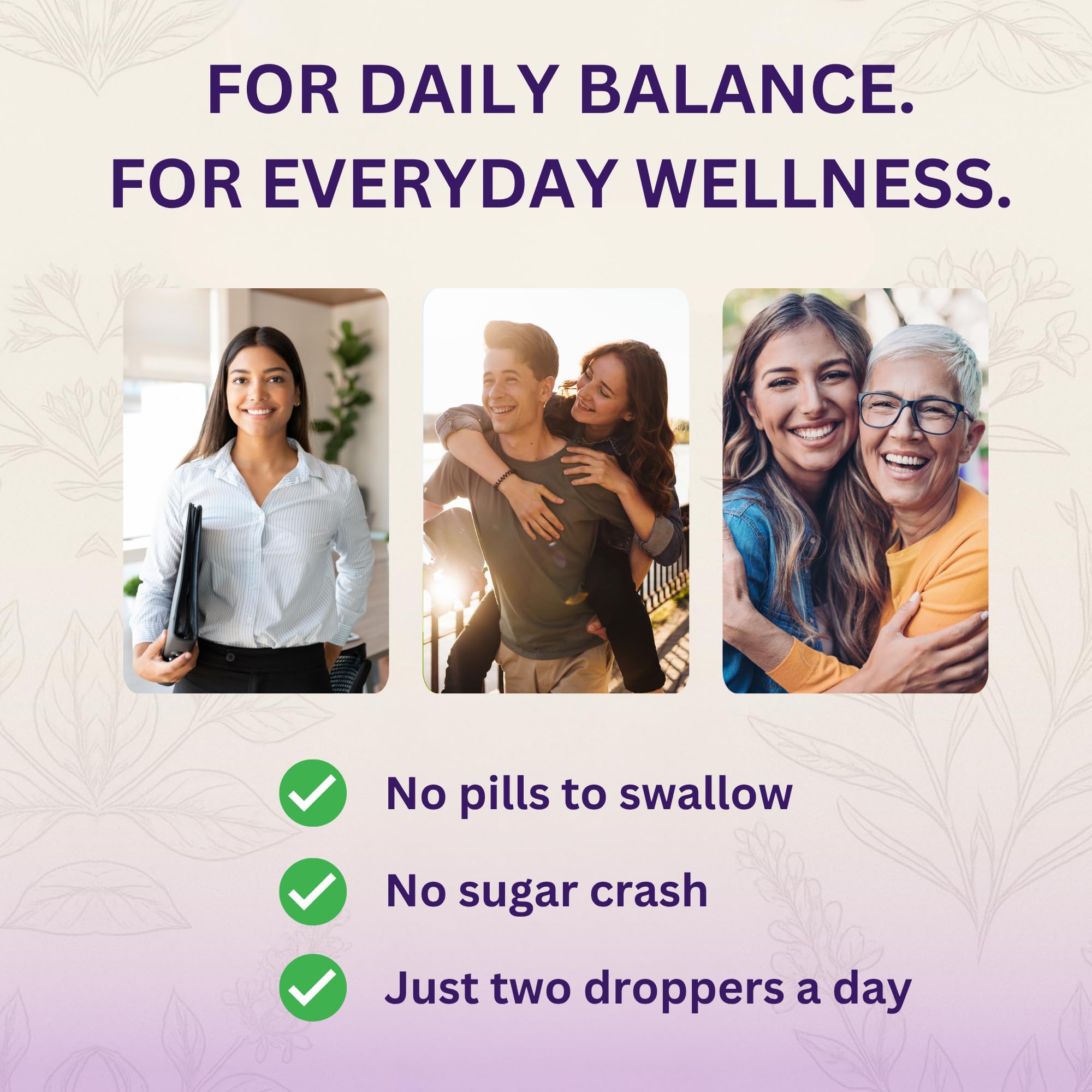 Think Above Elderberry Drops drops stirred into water for quick consumption.
