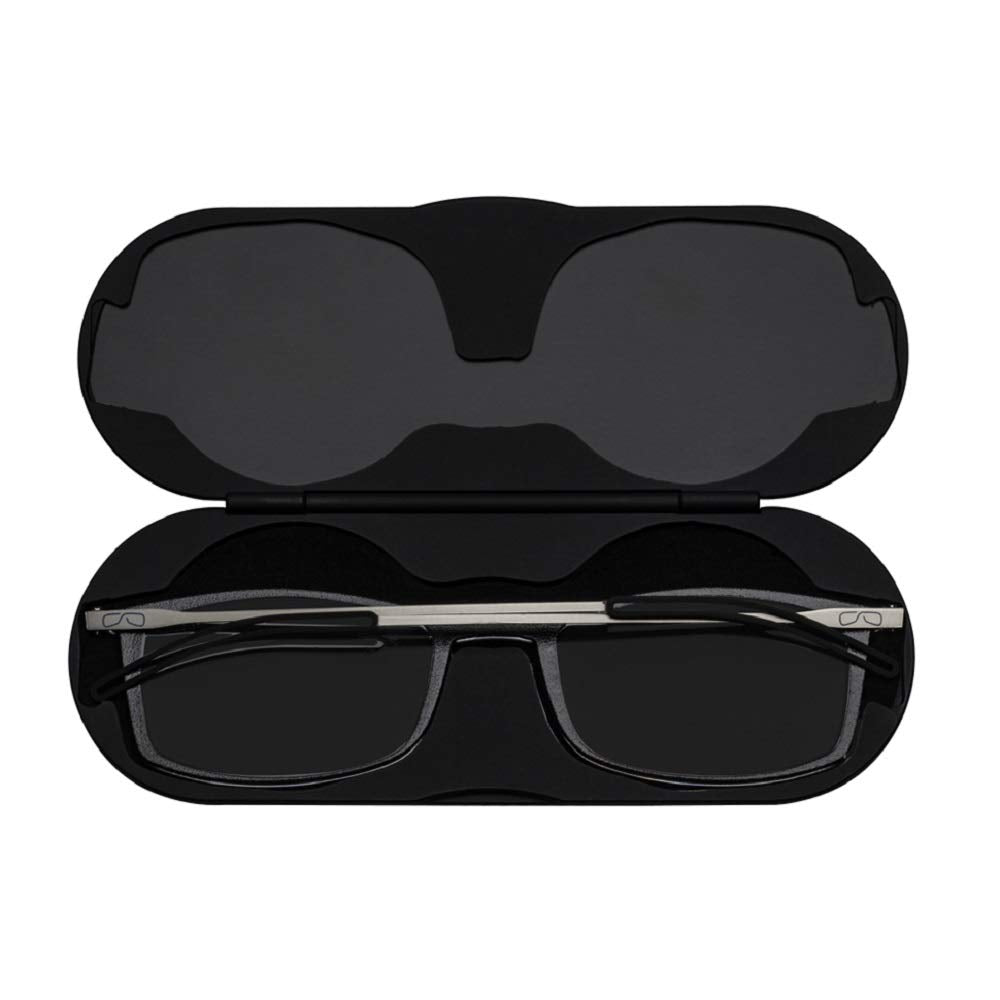ThinOptics Frontpage case in brushed aluminum with magnetic closure