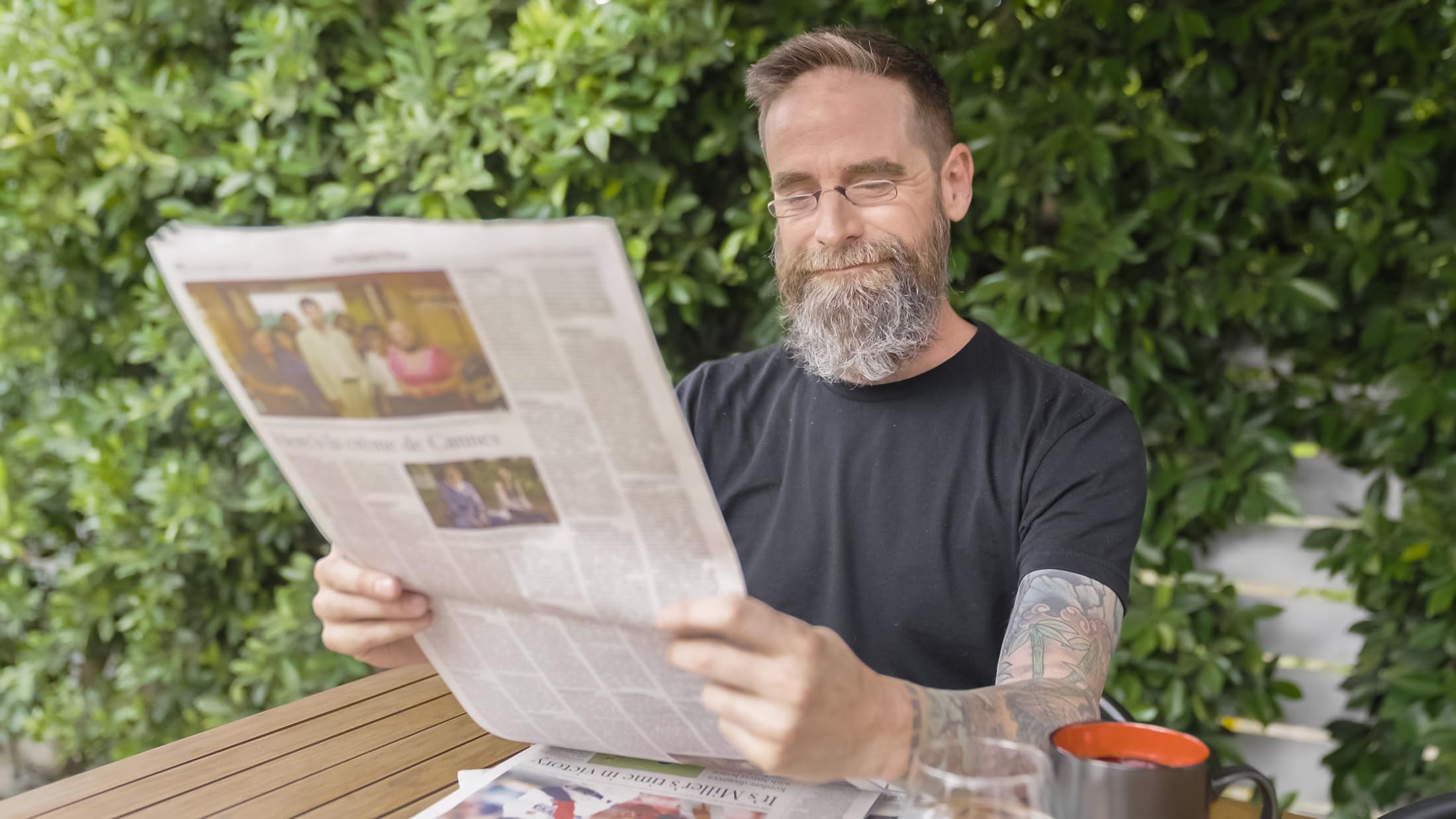 ThinOptics readers attached to a backpack or golf bag for quick reading outdoors.