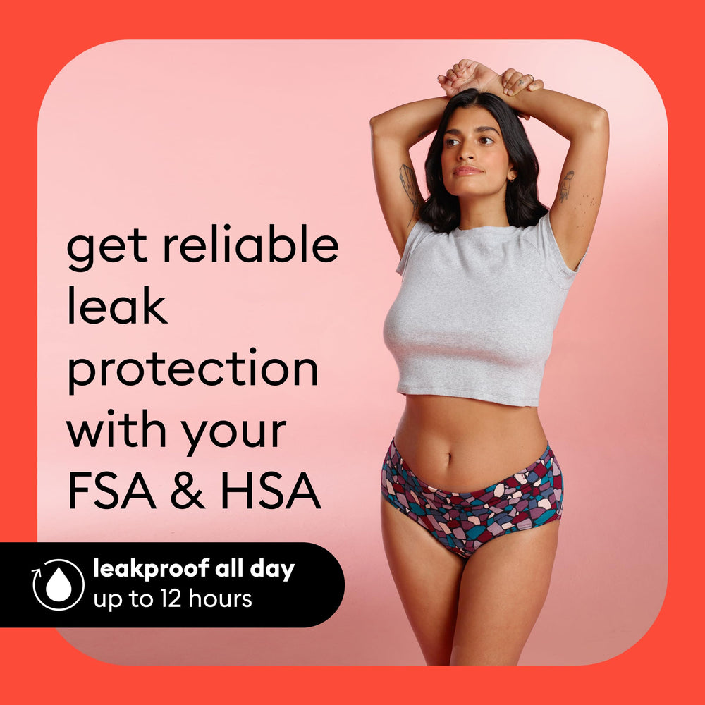 Odor control features keep you feeling fresh between changes