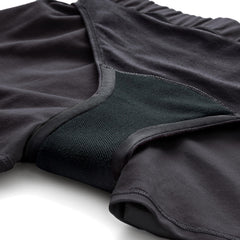 THINX overnight underwear showing moisture-wicking dry feel during wear.