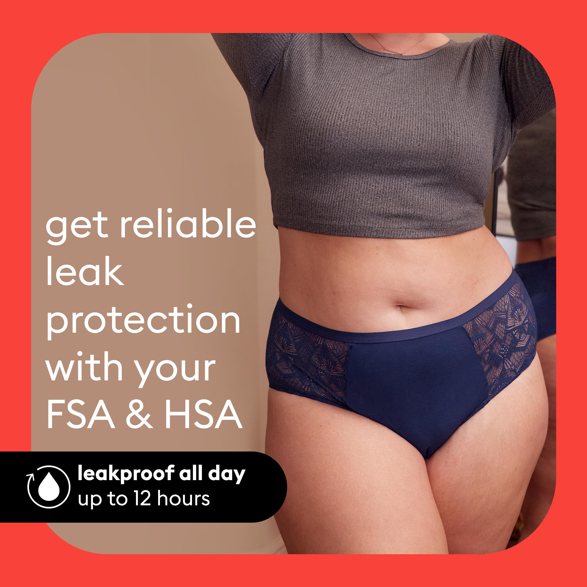 THINX on-the-go wear demo for everyday comfort