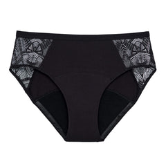 THINX Ultra-Soft brief panties with lace detail for all-day comfort and protection